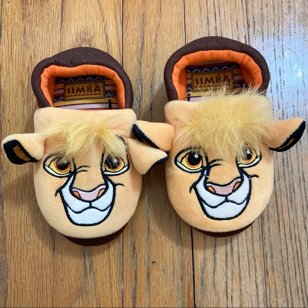 NWOT Simba Lion King Baby/Toddler Slippers | 7/8